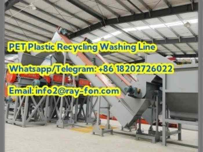 Durable PET Plastic Film Recycling Washing System 0