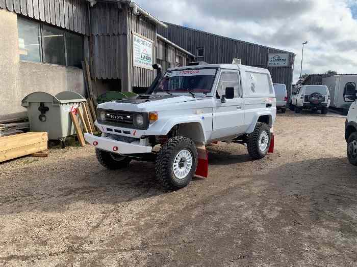 Mise à disposition Toyota HZJ 73 pour Dakar Classic et/ou autre rallye 4