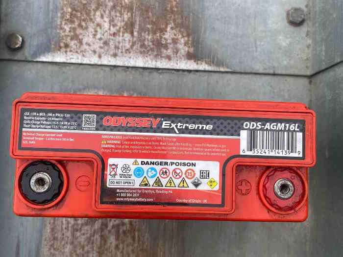 Batterie Sèche Odyssey 1
