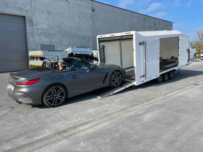Remorque fermée Brian James Trailers - Race Transporter 7 5