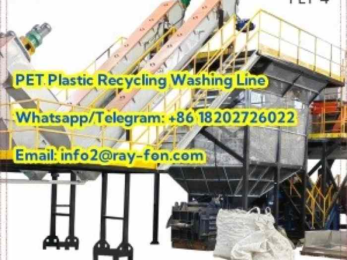 Eco-Friendly PET Plastic Washing Recycling Equipment for Waste Plastic 4