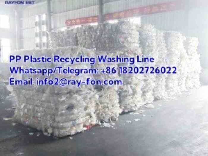Customized PP Film Plastic Recycling Washing Production Line 0