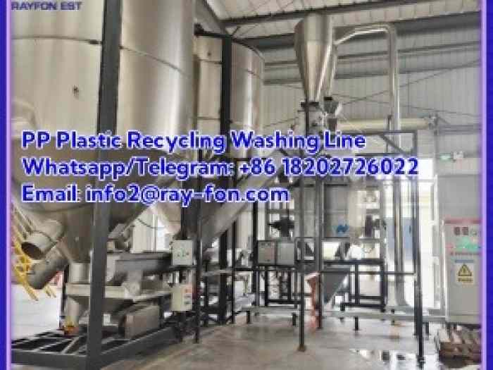 High-Quality PP/PE Film Recycling Washing Machine Factory 2