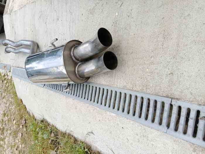 Silencieux inox 325i 328i bmw e36 1