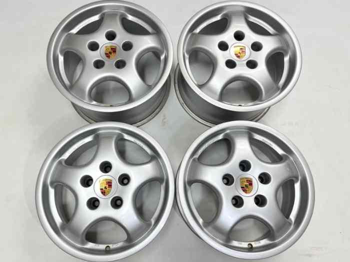 GENUINE 17 PORSCHE 964 RS 911 MAGNESIUM CUP RIMS WHEELS 7.5 + 9 MADE BY SM