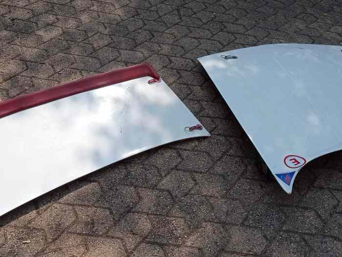 Capot et malle fibre bmw e30 coupé