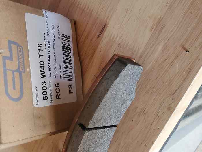 Plaquette rc6 saxo gr A 0