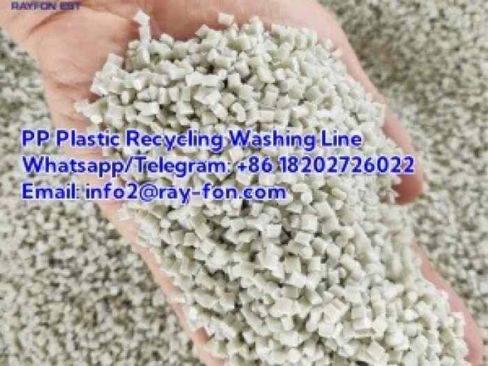 Professional PP/PE Film Washing Recycling Machine Manufacturer 2