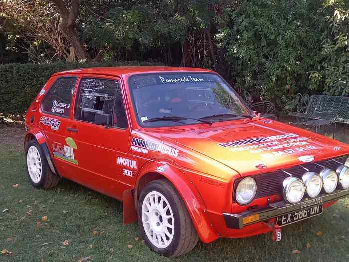 Véhicule historique rallye
