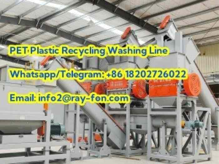 Complete PET Plastic Film Recycling Washing and Granulating Line 2