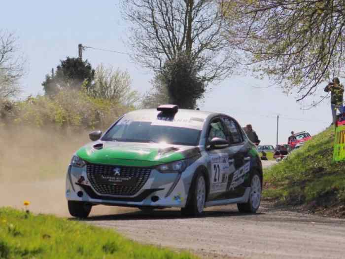208 rally4 accidentés