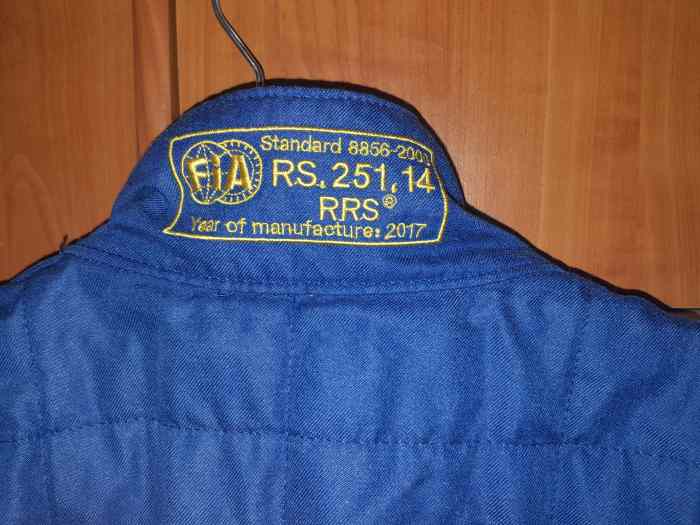 Combinaison rallye fia 1