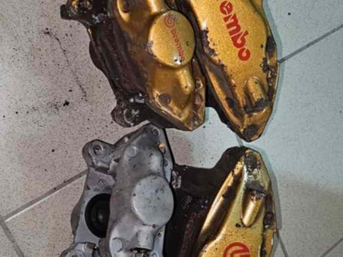 Kit étriers avant arrières brembo pour subaru sti 7 8 9
