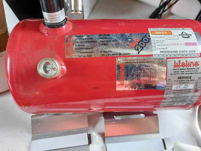 EXTINTEUR automatique HIFILINE 0