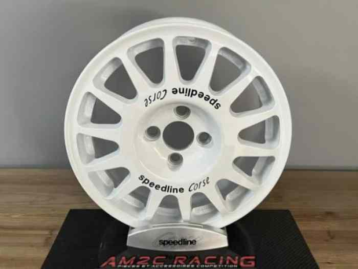 JANTE CLIO N2S SPEEDLINE TYPE 2118 RENAULT 15 POUCES BLANC
