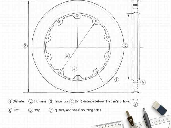 Vend Tous modèles et dimensions de Pistes (Rotors) sur mesure. 4