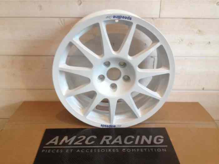 JANTE RENAULT CLIO R3 « MAX » SPEEDLINE TURINI TYPE 2120 17 POUCES BLANC