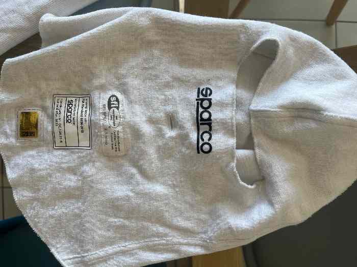 T-shirt + cagoule sparco fia 2