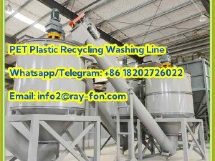 High-Capacity PET Plastic Washing Recycling Line for Industrial Use 2