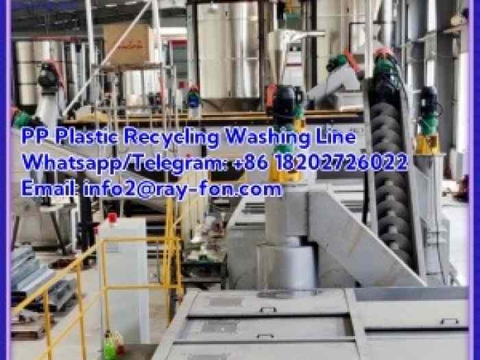 High-Quality PP/PE Film Recycling Washing Machine Factory 1
