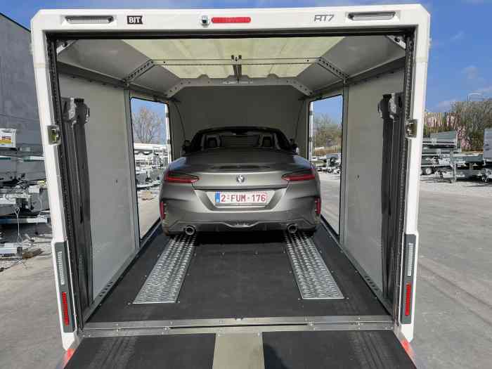 Remorque fermée Brian James Trailers - Race Transporter 7 4