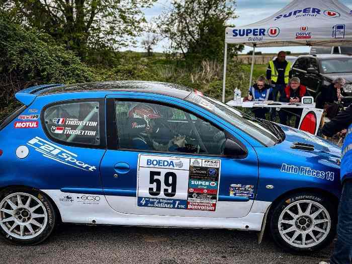 Peugeot 206 RC vraie Top N3.