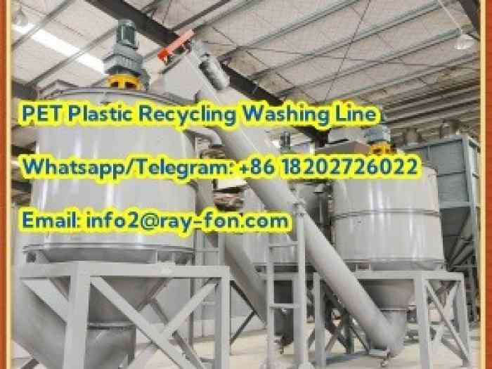 Automatic PET Plastic Recycling Washing Line with Low Energy Consumption 2