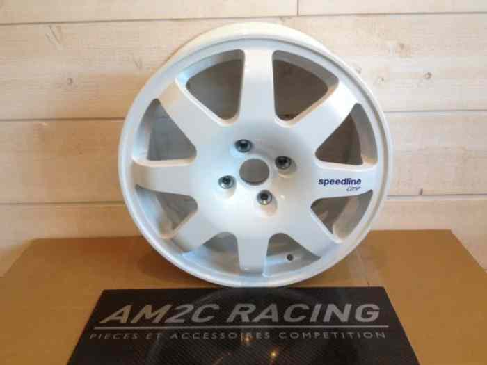 JANTE RENAULT CLIO GROUPE A SPEEDLINE TYPE 676 BLANC 16 POUCES