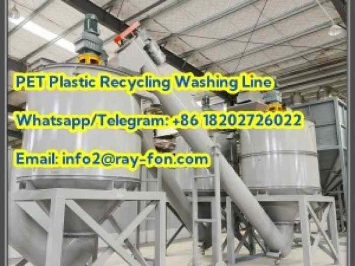 High-Capacity PET Plastic Washing Recycling Line for Industrial Use 0