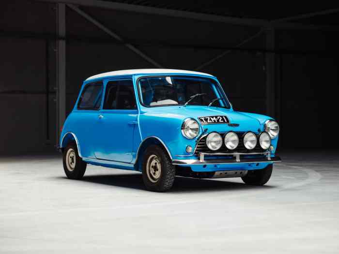1965 Mini Cooper FIA Rally Car 0