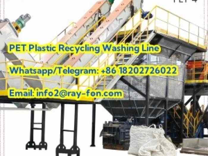 Complete PET Plastic Film Recycling Washing and Granulating Line 3