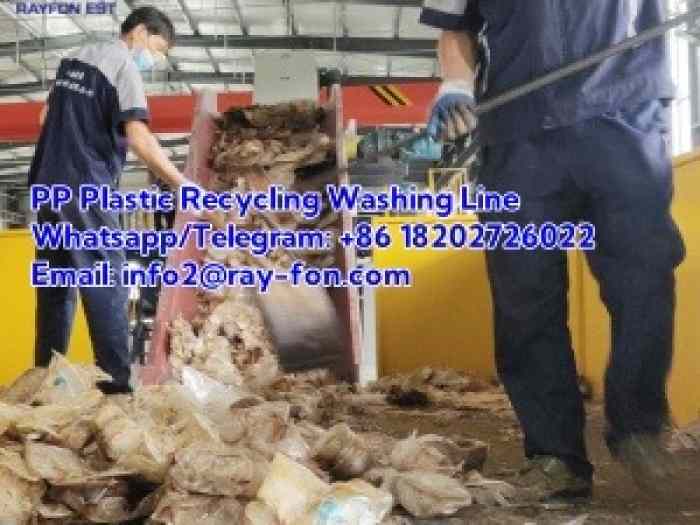 High-Efficiency PP Film Plastic Recycling Washing Line for Sale 3