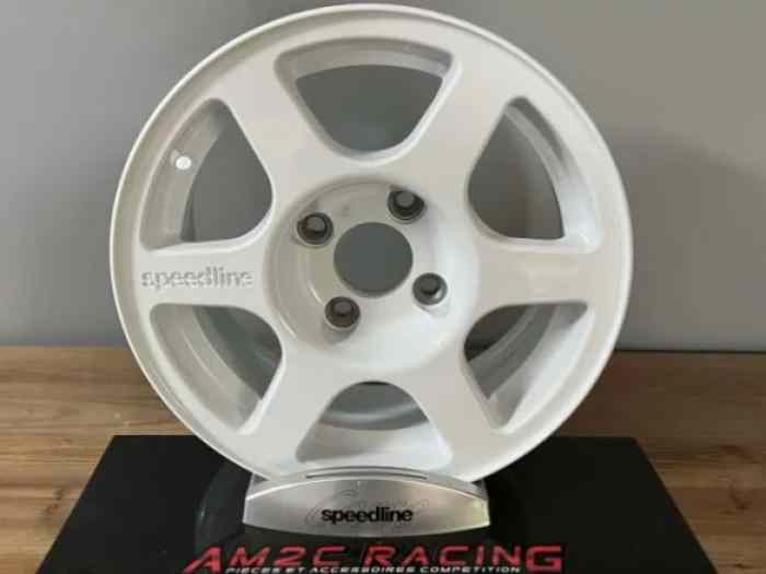 JANTE CITROEN SAXO/PEUGEOT 106 GROUPE N/A SPEEDLINE TYPE 2111 14 POUCES BLANC