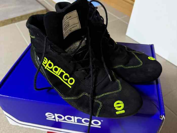 Bottines SPARCO Slalom 42 - Portées 1 fois 1