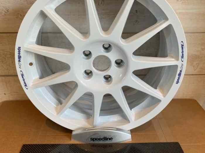JANTE RENAULT MEGANE 2 RS/CLIO 3 RS SPEEDLINE TURINI TYPE 2120 18 POUCES BLANC
