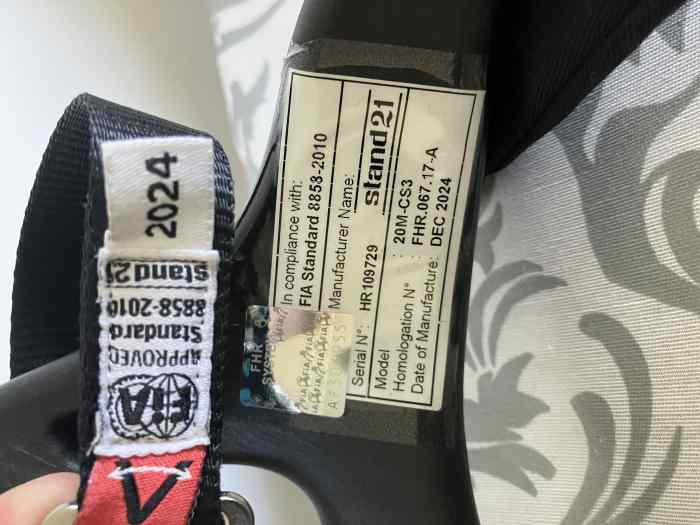 Système HANS FHR STAND21 Club Series 3 taille M 2