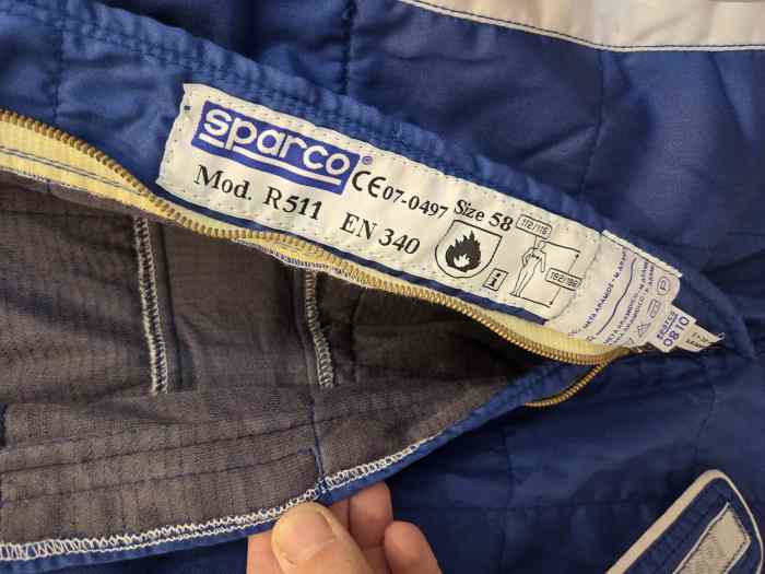 COMBINAISON SPARCO X LIGHT HC ultralegere 4