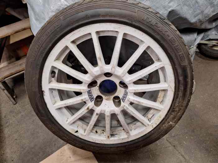 4 jantes Braid 8 x 17 BMW 5 x 120 ET 35 2