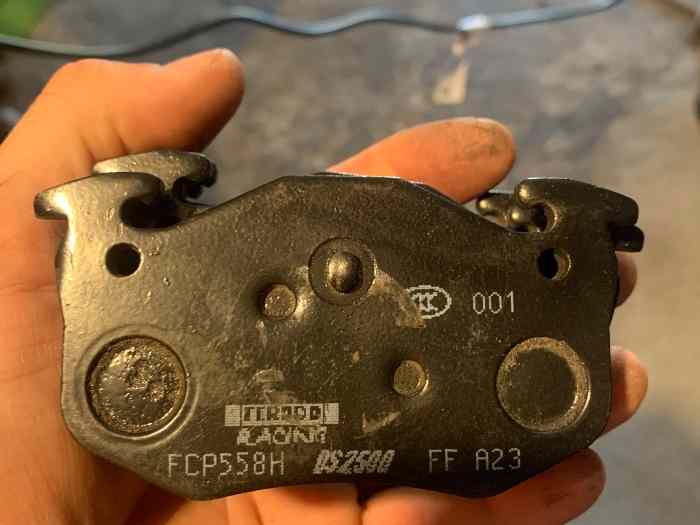 Plaquette ds 2500 ferodo arrière comme neuve 0