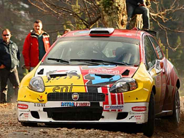 Fiat Punto S2000 ex Olivier Burri, Toni Gardemeister