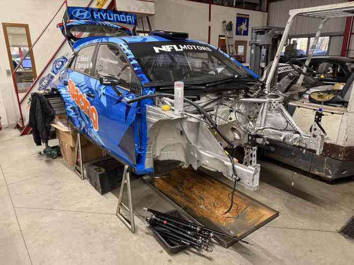 HYUNDAI I20 R5 Full EVO 3 Chassis #94 4