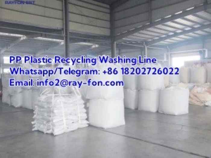 High-Quality PP/PE Film Recycling Washing Machine Factory 4