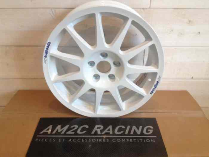 JANTE RENAULT CLIO R3 ACCESS SPEEDLINE TURINI TYPE 2120 17 POUCES BLANC