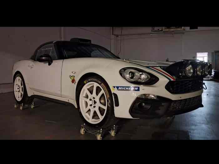 ABARTH 124 Rally -GT10+ - Chassis 14- reprise sur traction possible 4