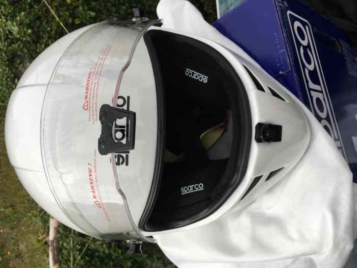 SPARCO Casque Intégral FIA STEALTH RF Blanc Taille S 56 1