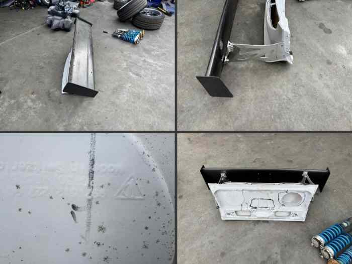 Capot moteur + aileron – Porsche® 997 GT3 Cup 2