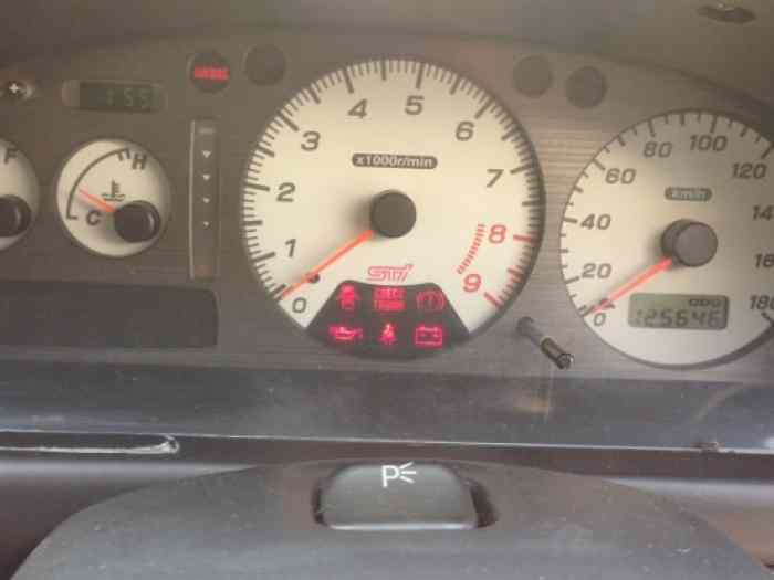 Compteur Subaru Impreza STI type-r dccd version 4 Japon 2
