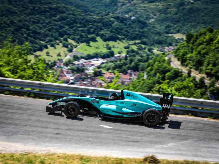 Formule Renault Evo 2008 palettes au volant Geartronics 2