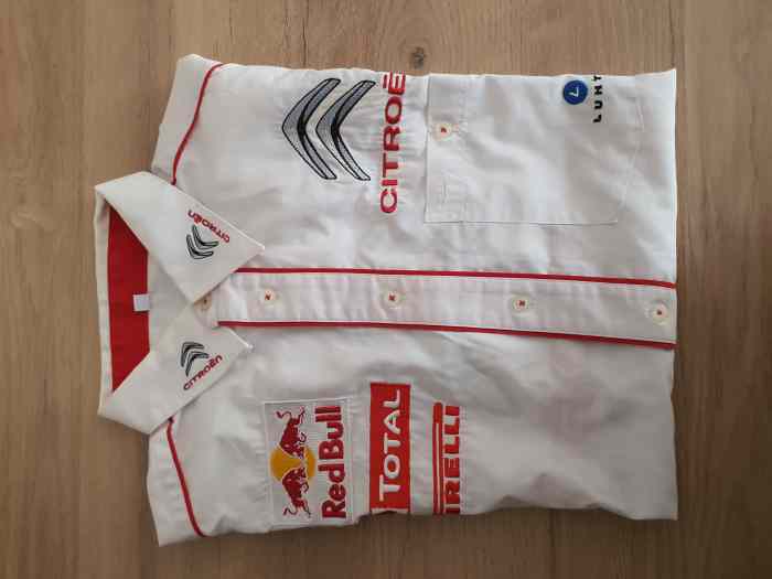 Chemise sport Citroën Racing 4