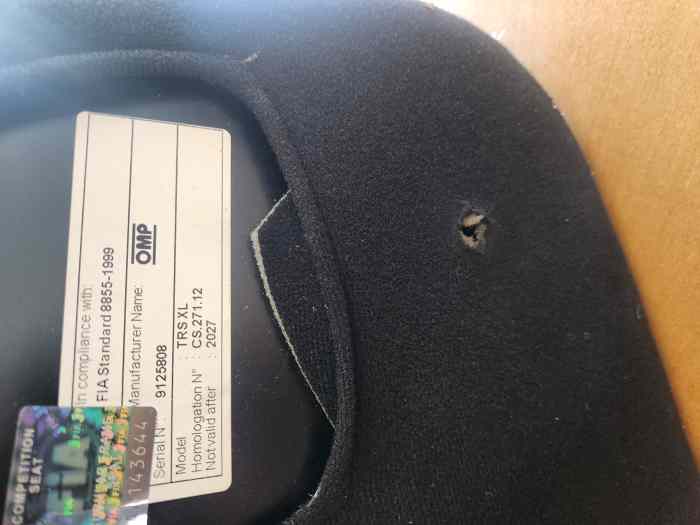Vend Baquet 1